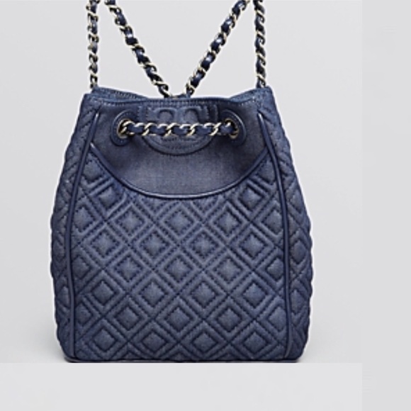 Tory Burch Fleming Mini Backpack Convertible Bag RARE main image 8
